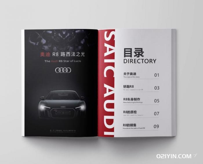 奧迪轎車畫冊(cè)  第2張